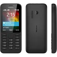 Nokia Mobiele telefoon 215 Dual-Sim, speciaal voor senioren, met Pools menu, zwart