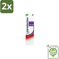 Parodontax - Tandpasta - Ultra Clean - Tegen Bloedend Tandvlees - 75 ml - Voordeelverpakking - 2 stuks - Tandpasta - Bloedend tandvlees