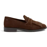 Lazamani Loafers Dames Bruin Suède | Maat 39