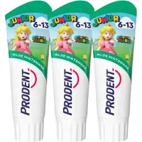 Prodent Junior 6-13 Jaar Tandpasta - 3 x 75 ml - Super Mario & Milde Muntsmaak