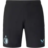 Castore Feyenoord Trainingsbroekje 2026-2027 Zwart Lichtblauw