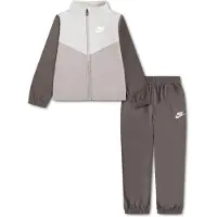 Nike Joggingpak 'ESSENTIALS' taupe / lichtgrijs / oudroze / wit