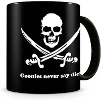 SD Toys 2x SD Toys Goonies Never Say Die, Kopje, Zwart