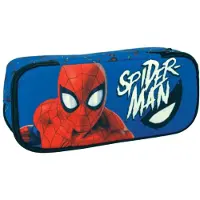 Giovas Spiderman Evergreen etui met 2 vakken, 26 cm