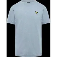 Lyle & Scott Jongens Polo's & T-shirts Plain T-shirt - Lichtblauw - Maat 140/146