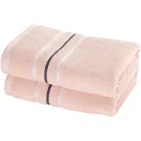 MOODIT Handdoek Empress - Pearl Pink - set (2 st.) - 50 x 100 cm - Katoen