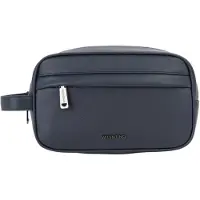 Valentino toilettas Karo Soft Cosmetic Case Navy donkerblauw