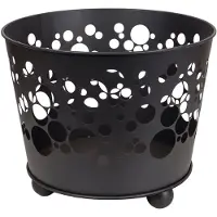 UNUS Vuurkorf Metalen "Enno" Zwart Ø39 cm