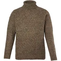 JP 1880 Regular Fit Trui Staande kraagHAZELNOOT, Effen