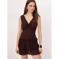 Trendyol Zomerjurk donkerbruin