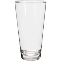 Alessandro bloemenvaas Daurada - transparant helder glas - H20 cm - conische vorm