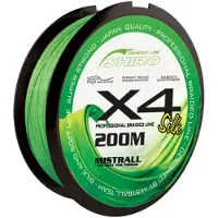 Mistrall Gevlochten Vislijn 0.13 mm 200 m – 9.8 kg – Groene Vlechtlijn –