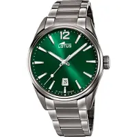 Lotus Analoog horloge groen