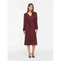 Vila Vilovie Lange Mouwen Maxi-jurk 34 EU dames