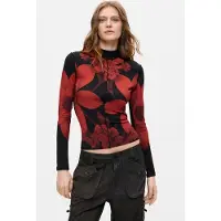 Desigual Shirt rood / zwart
