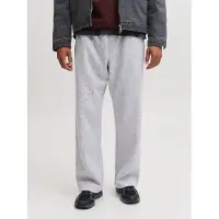 Jack & Jones Broek 'JPSTBILL BRADLEY' grijs gemêleerd / zwart