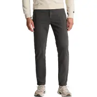Cast iron Chino 'Cylas tapered fit chino' donkergrijs