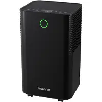 Auronic Luchtontvochtiger - Compact Serie - 10L per dag - 2L Waterreservoir - Was-droog functie - Slaapkamer, Badkamer en Woonkamer - Vochtopnemer voor in Huis - Luchtontvochtiger - Zwart