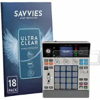 Savvies - Screenprotector voor Akai MPC Sample - Folie Beschermfolie transparant 18 Stuks