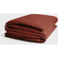 Yumeko Dekbedovertrek Flanel 260x240 Rood - Eco, Bio & Fairtrade