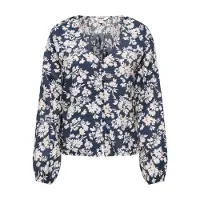 ONLY Blouse 'ONLZION STRYLA' navy / wit