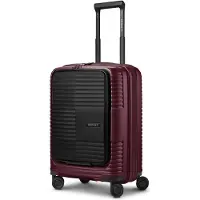 Redolz Essentials 17 2.0 4 wielen Cabinewagen 55 cm Laptopvak met uitbreidingsplooi rood
