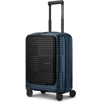 Redolz Essentials 17 2.0 4 wielen Cabinewagen 55 cm Laptopvak met uitbreidingsplooi blauw