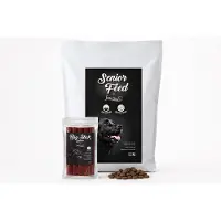 Luna's Choice Senior Feed 12 kg met extra Big Stick 5 st. Zalm