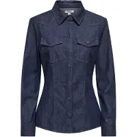 ONLY Blouse 'ONLOlivia' blauw denim