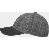 Hatland Ezer - Harris Tweed baseball cap - Bruin - Assorti - S