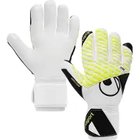 Uhlsport FM Absolutgrip HN Pro Keepershandschoenen Kids Wit Zwart Neongeel