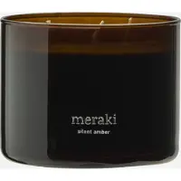 Meraki geurkaars, 32 uur Silent Amber