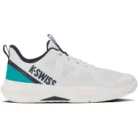 K-swiss Tennisschoen Men K-Speed Team White/Baltic/Carbon-Schoenmaat 42