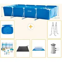 Intex Rechthoekig zwembad - 450x220x84 cm - 7-delig - Model S20850