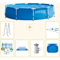 Intex Framezwembad, rond - 366x76 cm - 7-delig, model S21011