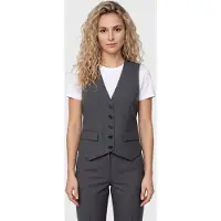 And Other Stories & Other Stories Es Alissa Waistcoat Grey Size: 44 | Vests Outlet | Dames | Grijs