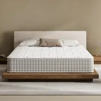 DEWINNER matras, 120 x 200 cm, 25 cm, traagschuim, gecertificeerd volgens en CertiPUR-US, stevig comfort, vochtabsorberend en ademend, dubbelzijdig