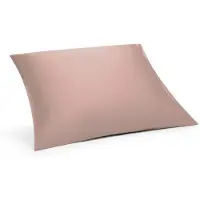 Yumeko Kussensloop Katoensatijn 65x65 Roze - Eco, Bio & Fairtrade