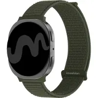 IMoshion Nylon bandje voor de Samsung Galaxy Watch 9 (40/44mm) / Watch 8 (40/44mm) / Classic (46mm) - Army Green