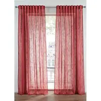 Bonprix Gordijn met structuur (2 stuks) H/B: 225/135 cm