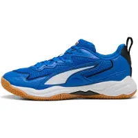 Puma Solarflash 4 indoorschoenen uniseks, Blauw/Wit, Maat 44,5