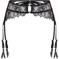 Hunkemoller Jarretels 'Bea' zwart