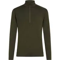 Icebreaker Merinos 260 Oasis Baselayer met halve rits, groen, heren || Maat: L