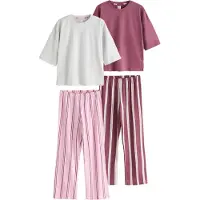 Next Pyjama grijs / lila / wit