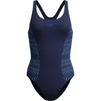 Speedo - Women's Placement Muscleback - Badpak 40, blauw