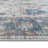 Muratap Vintage vloerkleed mystic garden creme multi wasbaar- 200x290 cm