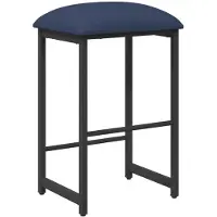 Syfax Barkruk Blauw 40 x 32 x 64 cm Bewerkt hout