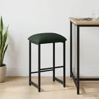 Prolenta Maison Exclusive - Barkruk, donkergroen, 40 x 32 x 64 cm, houtvezel