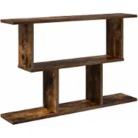 vidaXL Wandplank Gerookt eiken 80 x 15 x 50,5 cm Bewerkt hout