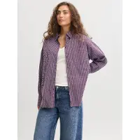 Jack & Jones Blouse 'JXJAMIE' lichtblauw / cyclaam / rosé